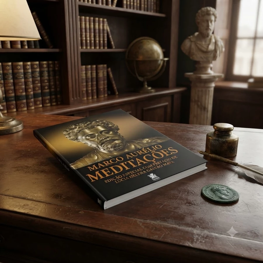 Meditações Marco Aurélio Livro Meditações Filosofia Estoica Autoconhecimento Motivacional